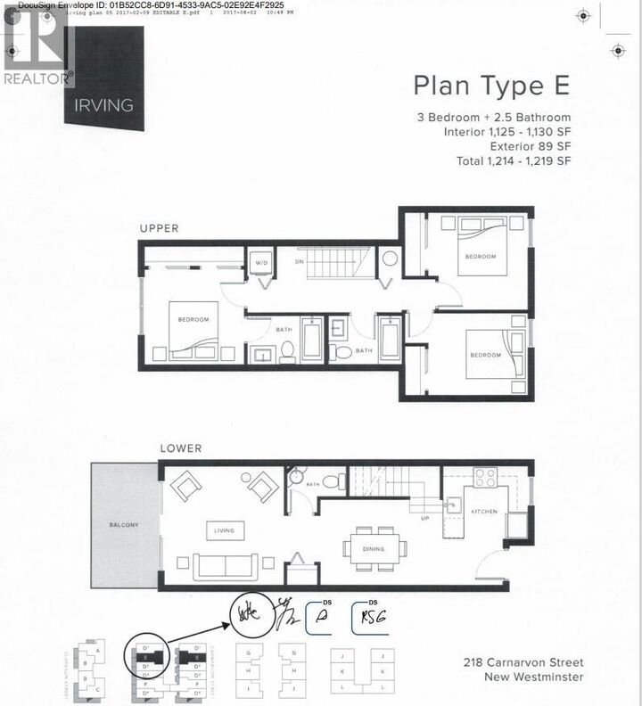 Property Photo: 218 Carnarvon Street 302 BC V3L 1B8