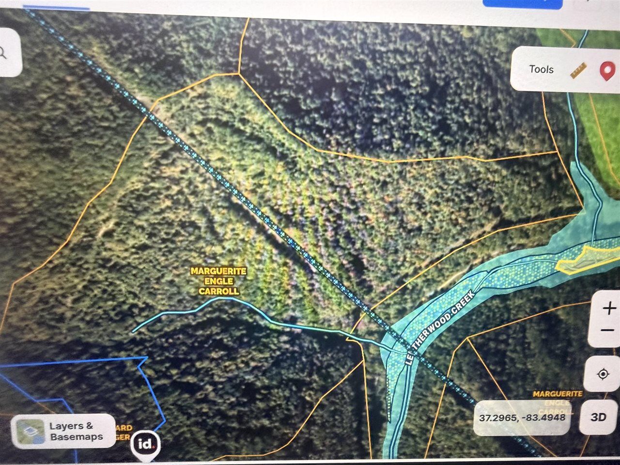 Property Photo: 0 Leatherwood Creek 125 Acres M/L KY 41723
