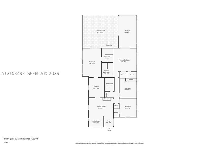 Property Photo:  208 Iroquois St  FL 33166 