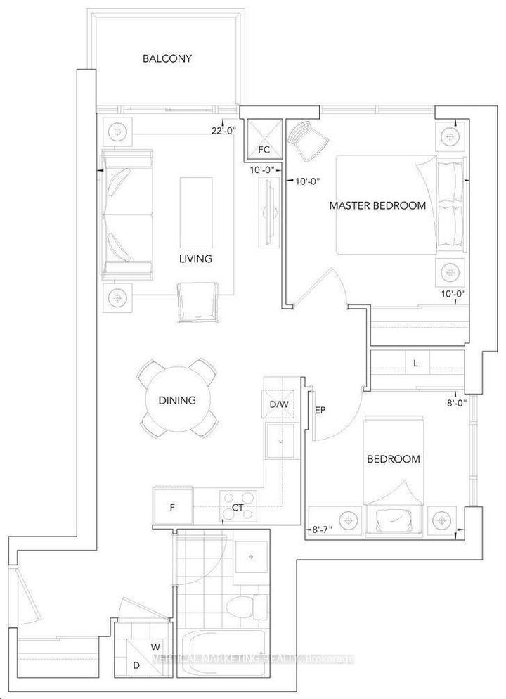 Property Photo:  50 Ann O'Reilly Road 2102  ON M2J 0C9 