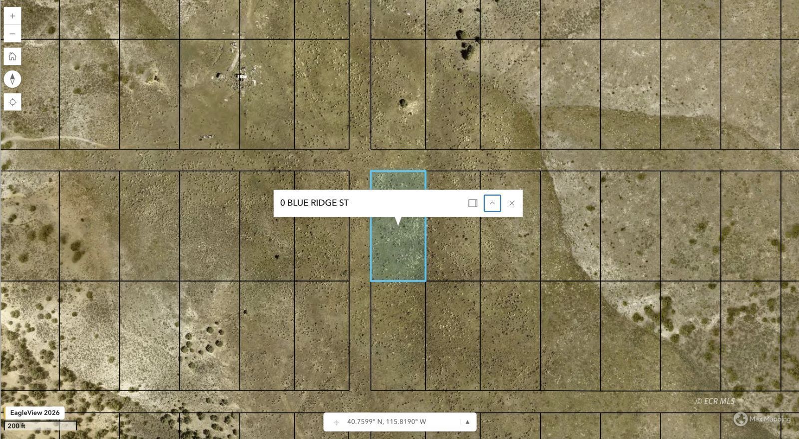 Property Photo:  Tbd Blue Ridge Street  NV 89801 