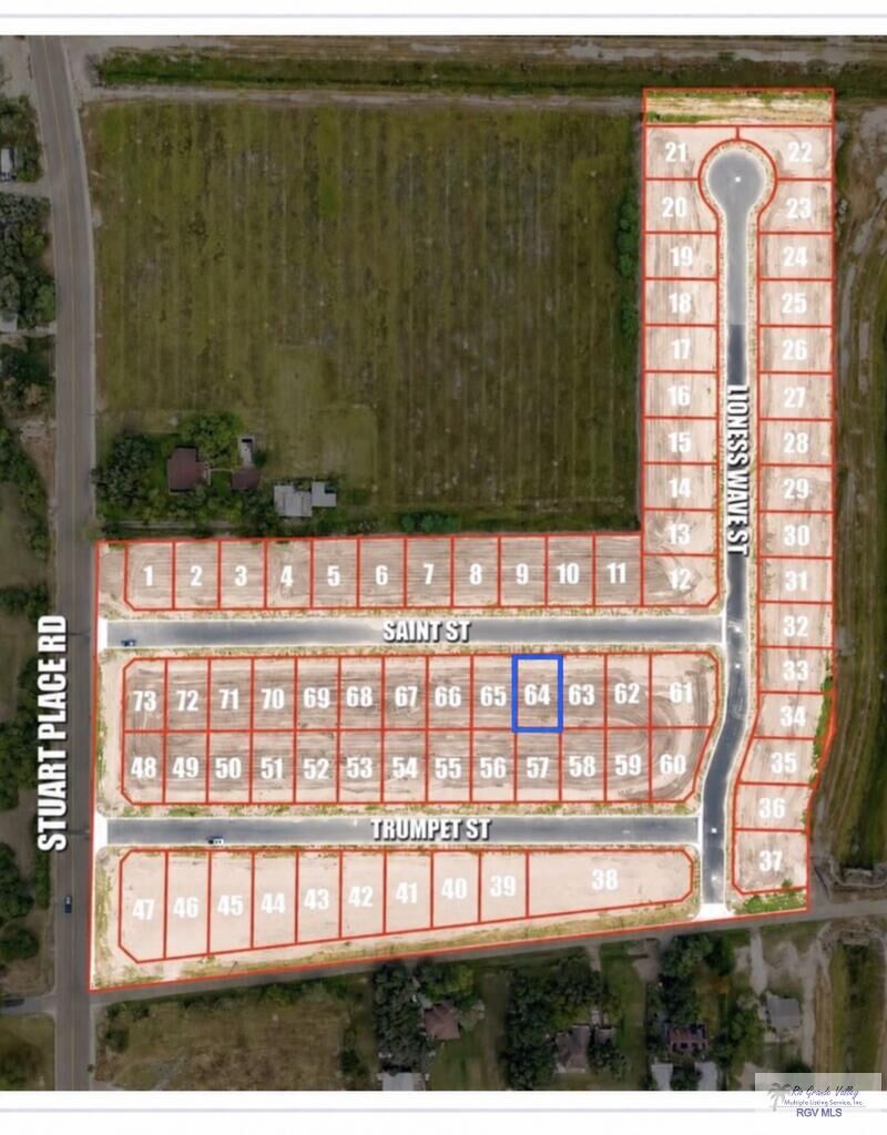 Property Photo:  Lot 64 Saint St  TX 78552 