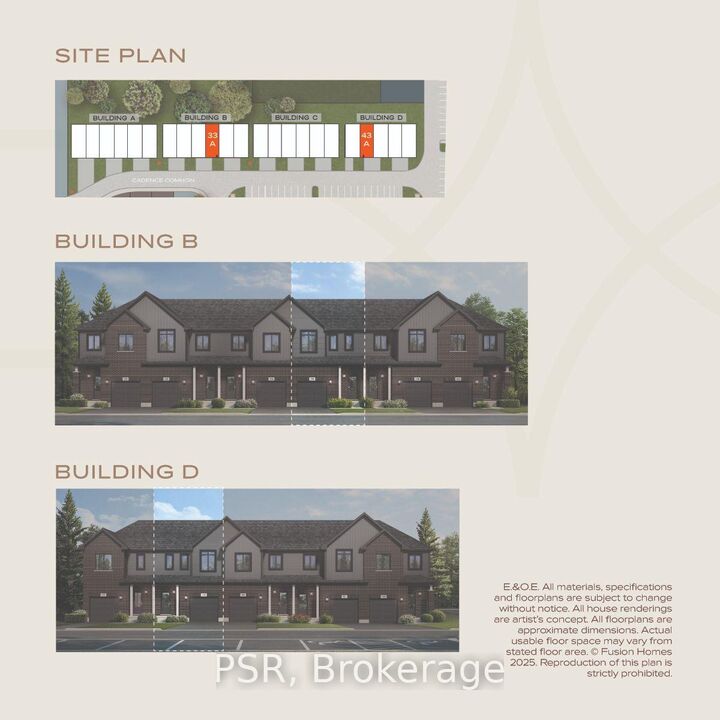 Property Photo:  55 Cadence Common 43  ON N3C 1A5 