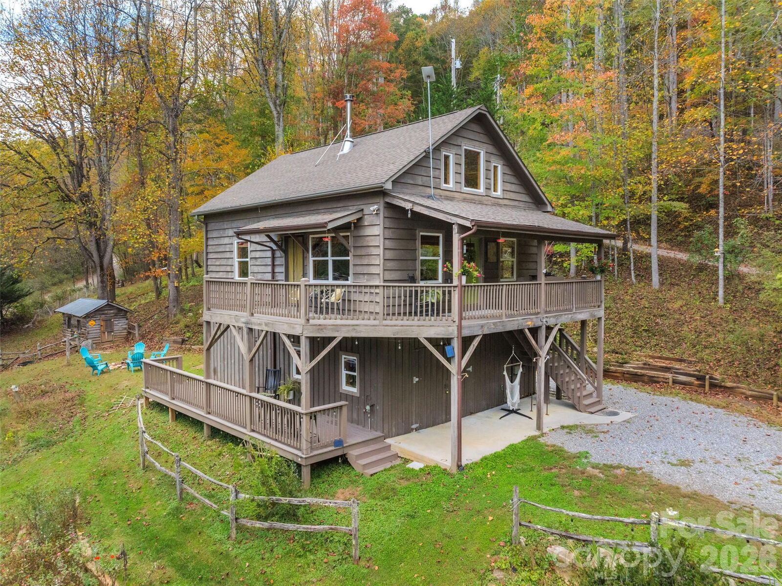 Property Photo:  43 Rough Knob Road  NC 28721 