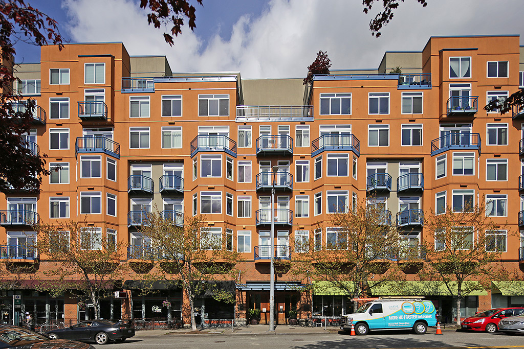 Property Photo: Exterior 2414 1st Ave 712  WA 98121 