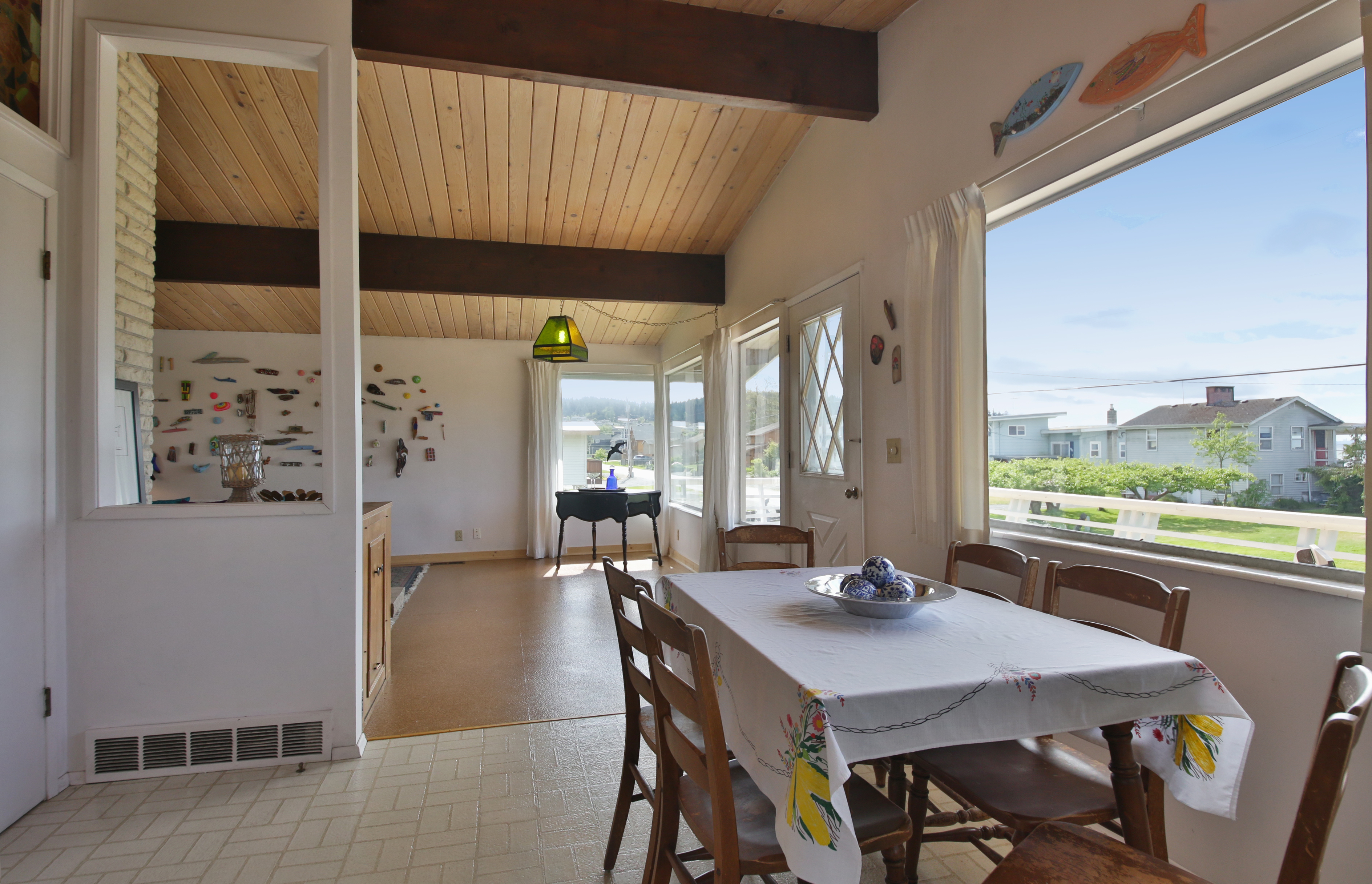 Property Photo: Interior of the beach house 2577 Sunlight Beach Road  WA 98236 