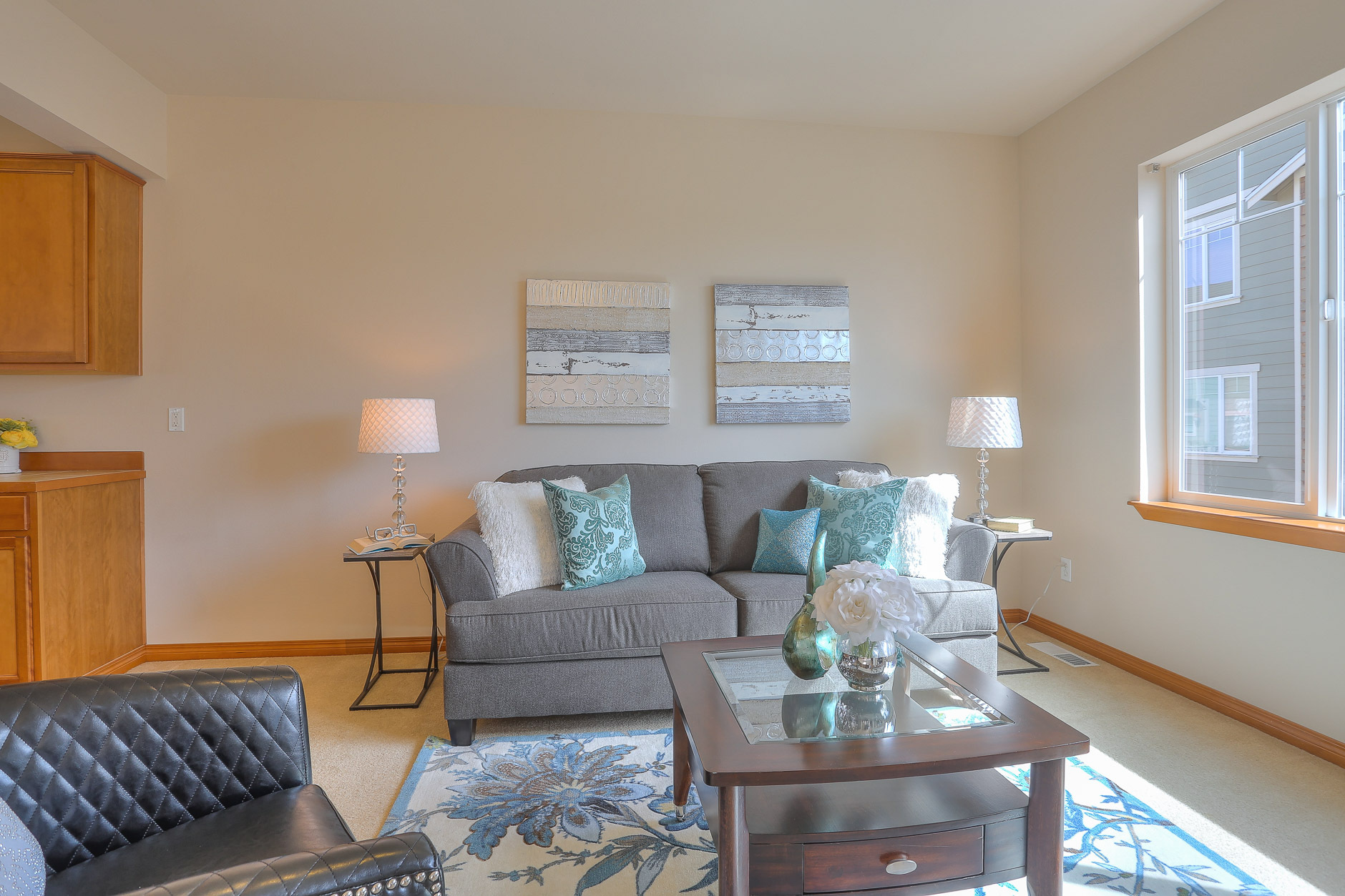 Property Photo: Living room 229 Dorn Ave A101  WA 98208 