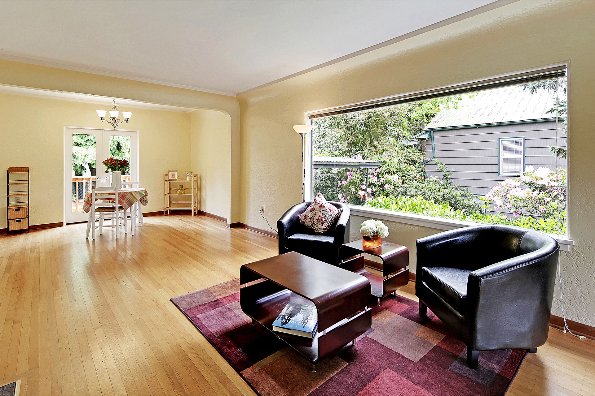 Property Photo: Living room 8520 31st Ave NW  WA 98117 