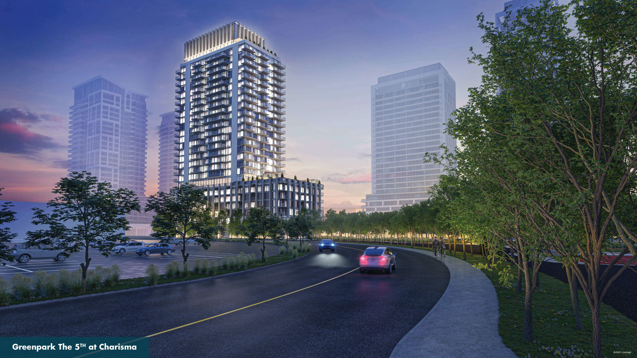 Property Photo:  The Fifth At Charisma  ON L4K 2M9 