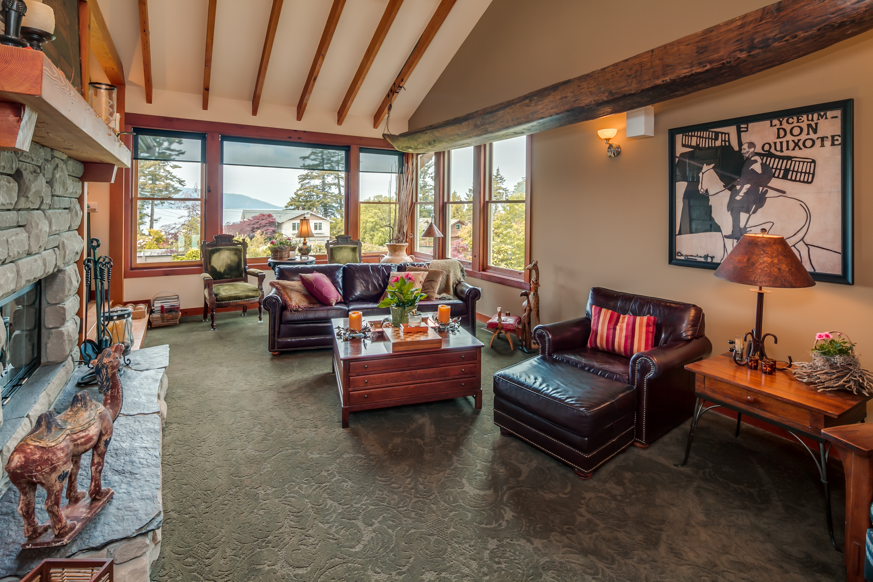 Property Photo: Living room to view 859 Chuckanut Dr  WA 98229 