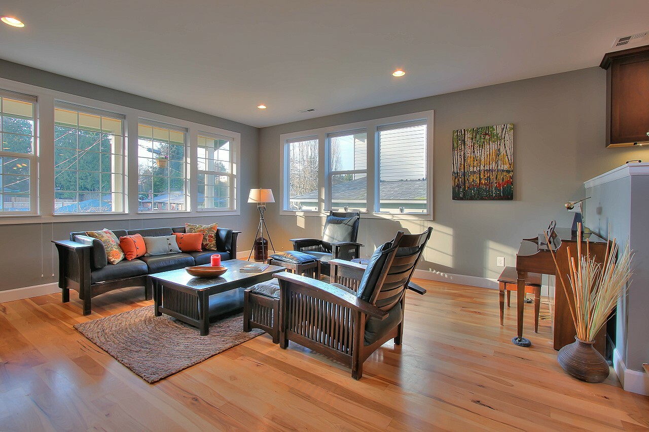 Property Photo: Great room/living room 9206 Dibble Ave NW  WA 98117 