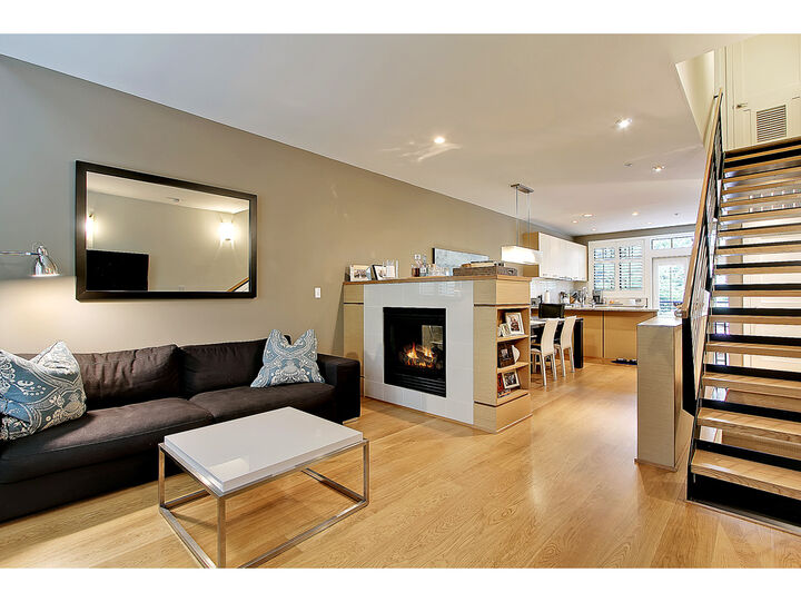 Property Photo: Living room 10595 NE 12th Place 104 WA 98004