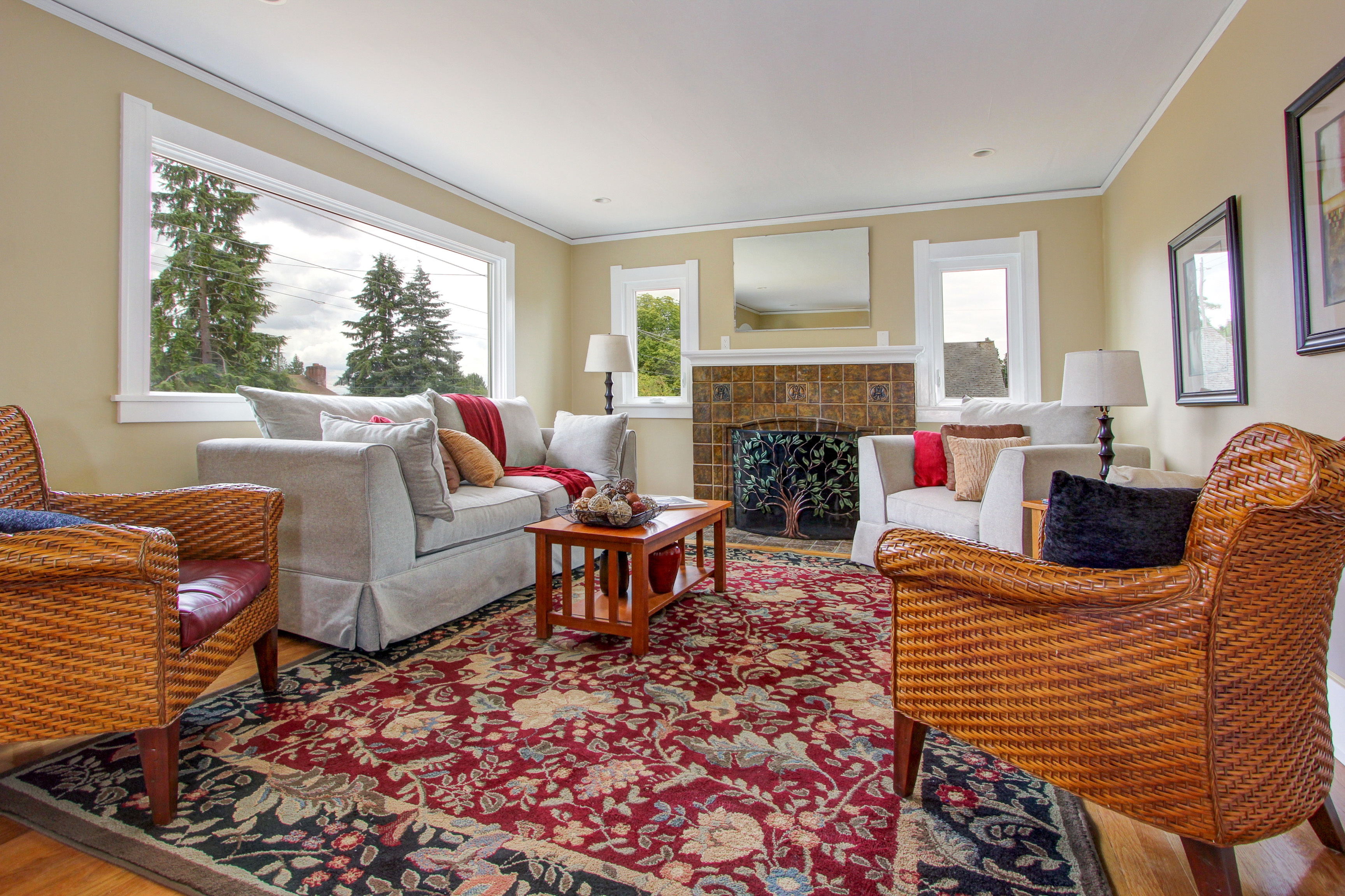 Property Photo: Living room 12011 Evanston Ave N  WA 98133 